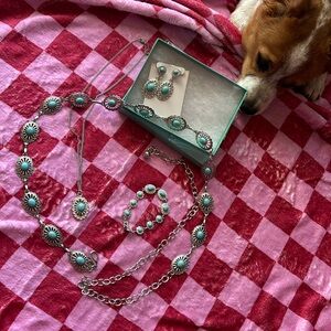 Turquoise Jewelry set